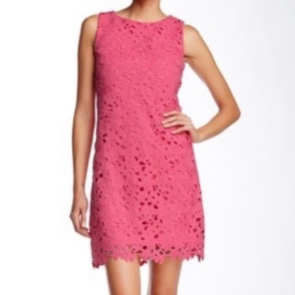 NWT Jessica Simpson Crocheted Lace Midi Dress